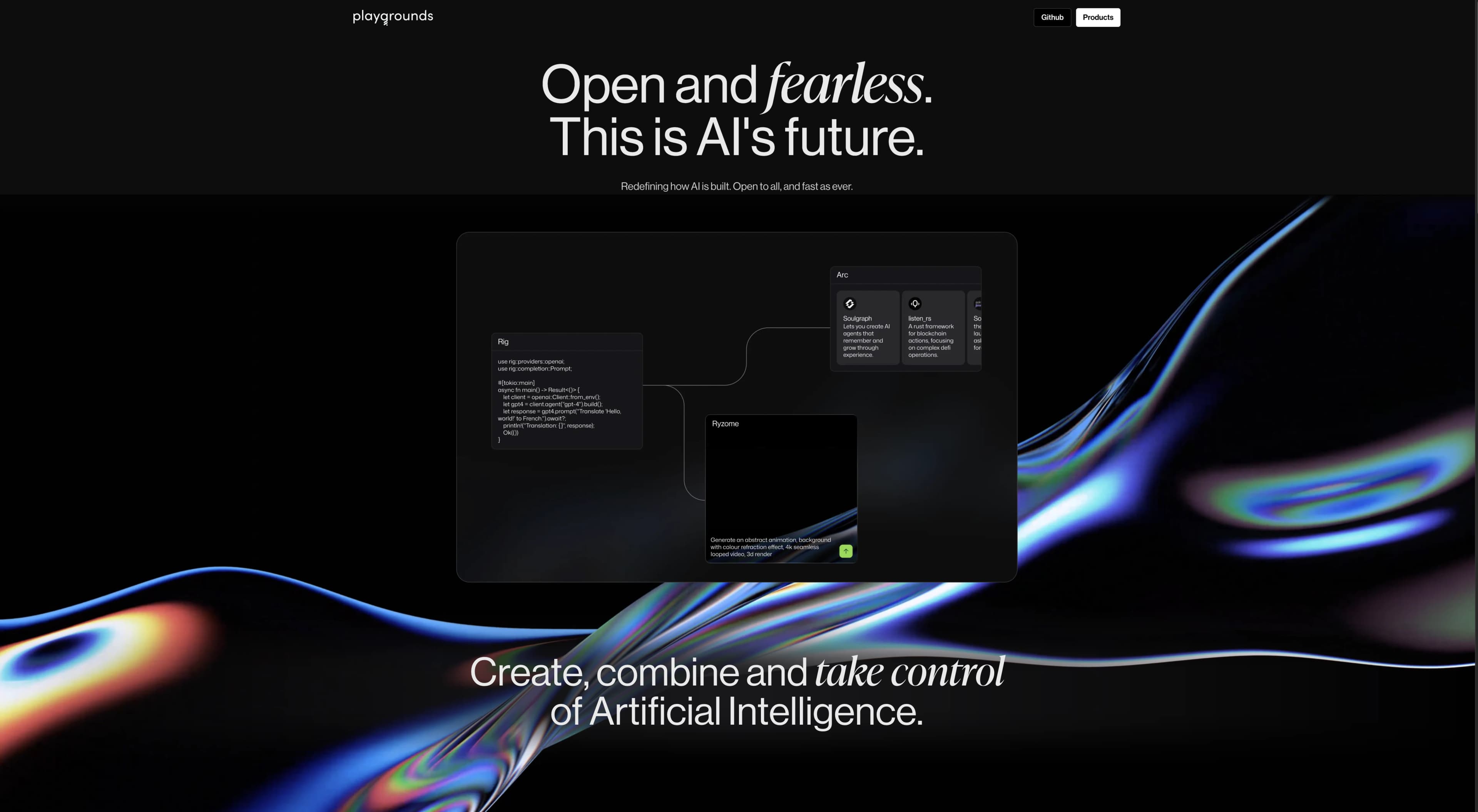 Playground's Website